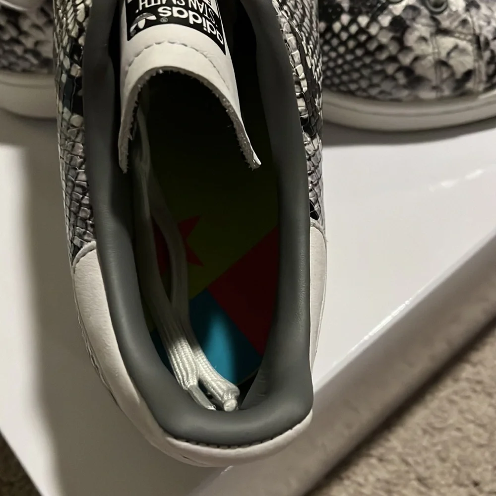 Adidas originals Stan Smith snakeskin shoes sneakers EH0151 new mens size 11 - Picture 8 of 15